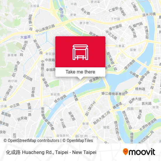 化成路 Huacheng Rd. map
