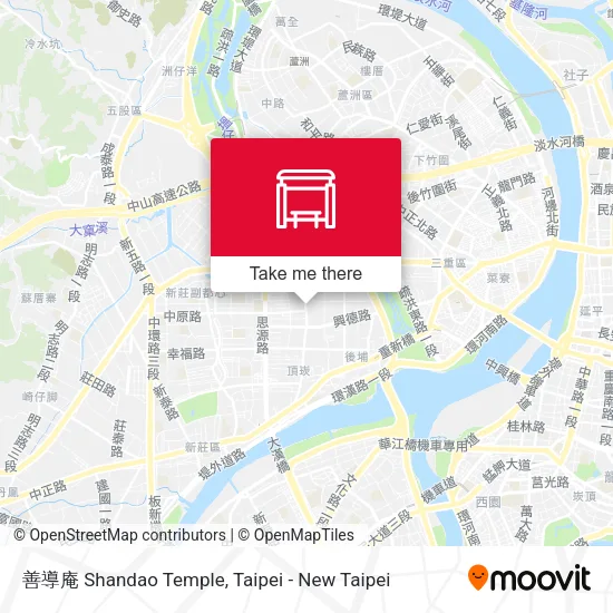 善導庵 Shandao Temple地圖