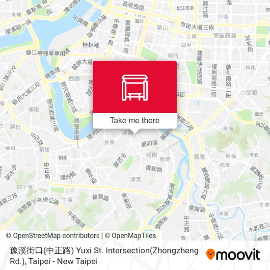 豫溪街口(中正路) Yuxi St. Intersection(Zhongzheng Rd.) map