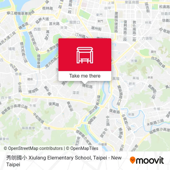 秀朗國小 Xiulang Elementary School地圖