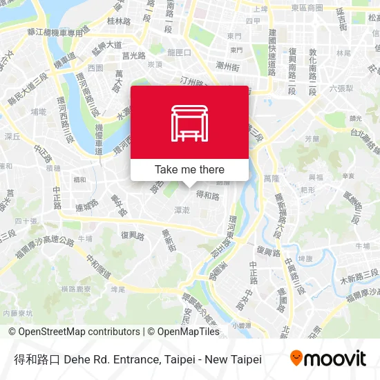 得和路口 Dehe Rd. Entrance地圖