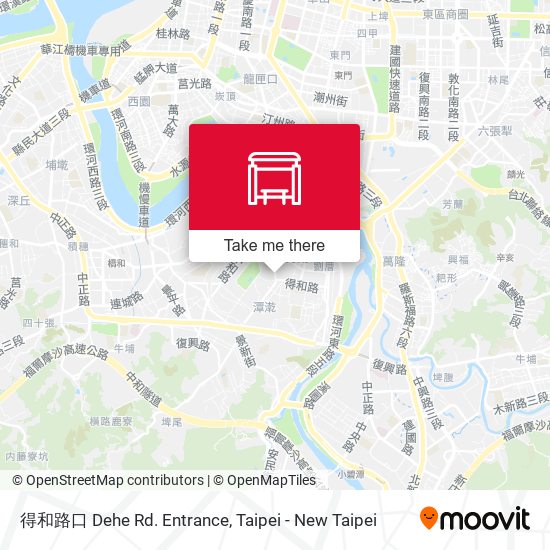 得和路口 Dehe Rd. Entrance map