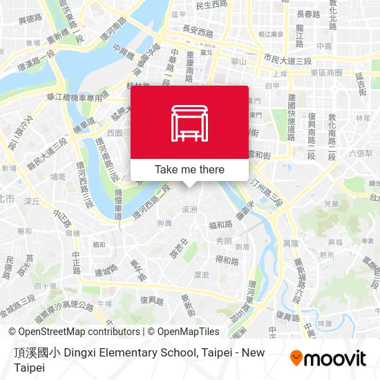頂溪國小 Dingxi Elementary School map