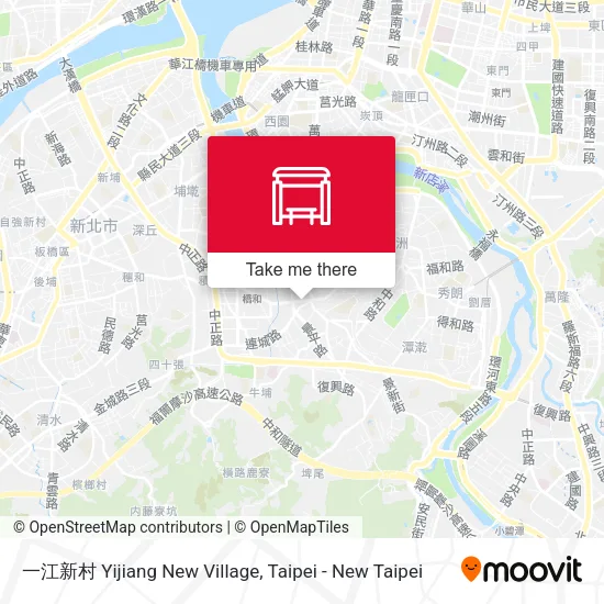 一江新村 Yijiang New Village map
