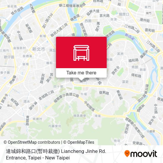 連城錦和路口(暫時裁撤) Liancheng Jinhe Rd. Entrance地圖
