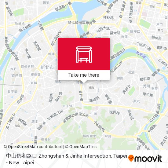中山錦和路口 Zhongshan & Jinhe Intersection map
