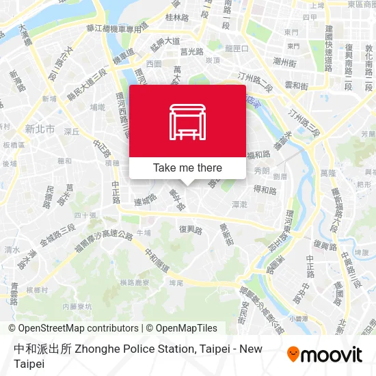 中和派出所 Zhonghe Police Station map