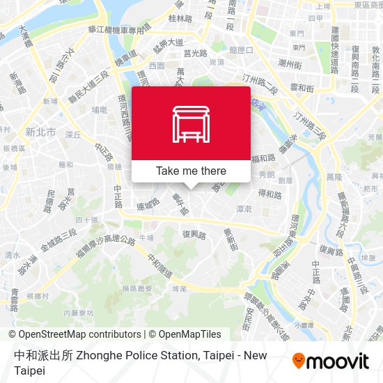 中和派出所 Zhonghe Police Station map