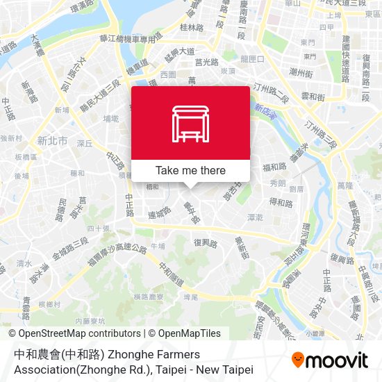 中和農會(中和路) Zhonghe Farmers Association(Zhonghe Rd.) map