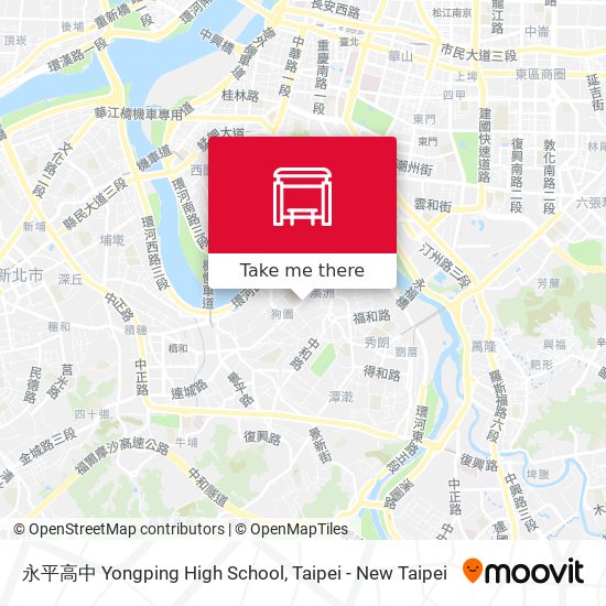 永平高中 Yongping High School map