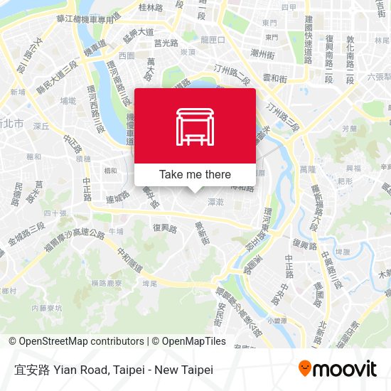 宜安路 Yian Road map