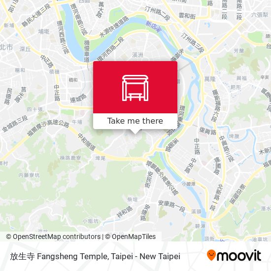 放生寺 Fangsheng Temple map