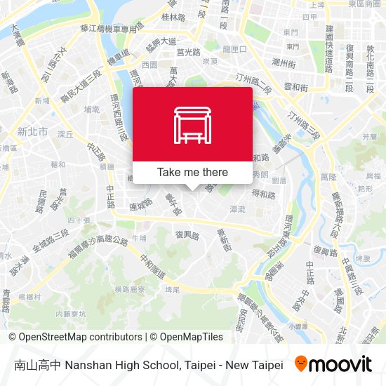 南山高中 Nanshan High School map