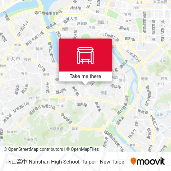 南山高中 Nanshan High School map