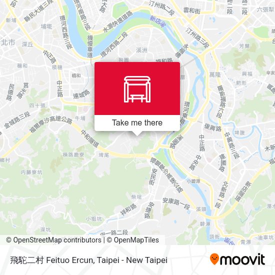 飛駝二村 Feituo Ercun map