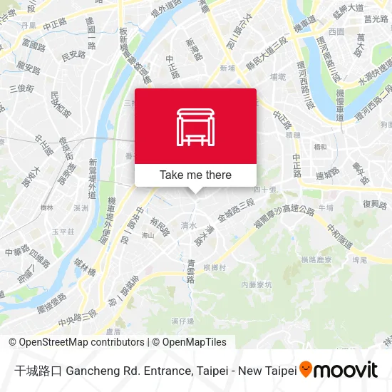 干城路口 Gancheng Rd. Entrance map