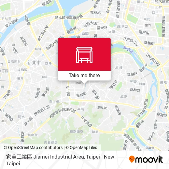 家美工業區 Jiamei Industrial Area map