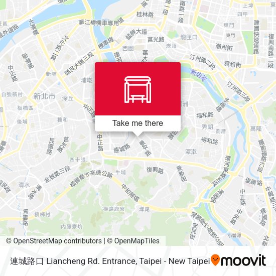 連城路口 Liancheng Rd. Entrance地圖