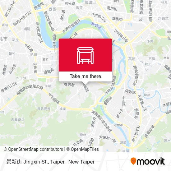 景新街 Jingxin St. map