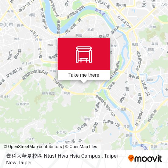 臺科大華夏校區 Ntust Hwa Hsia Campus. map