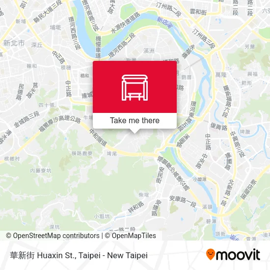 華新街 Huaxin St. map
