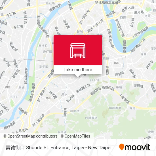 壽德街口 Shoude St. Entrance地圖