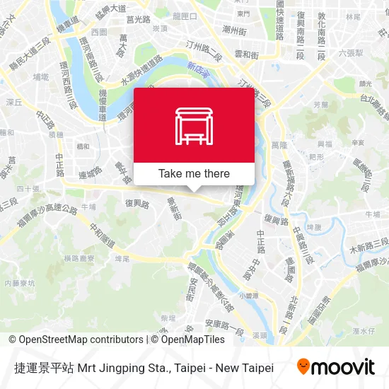 捷運景平站 Mrt Jingping Sta. map