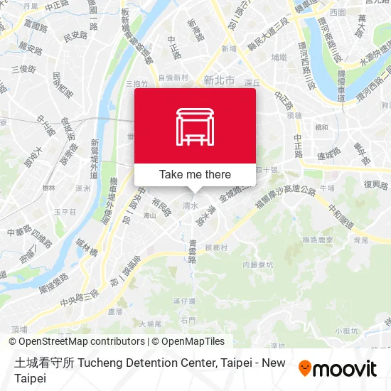 土城看守所 Tucheng Detention Center地圖
