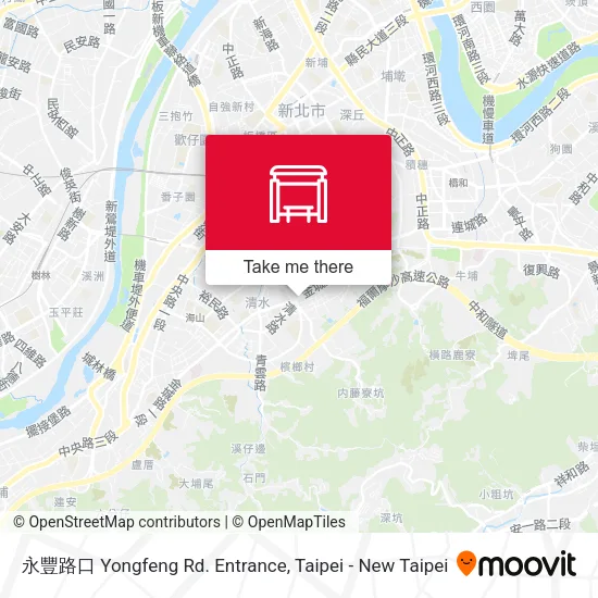 永豐路口 Yongfeng Rd. Entrance map