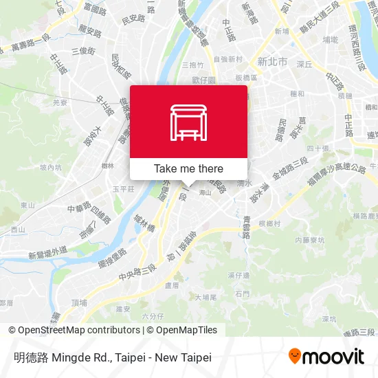 明德路 Mingde Rd. map