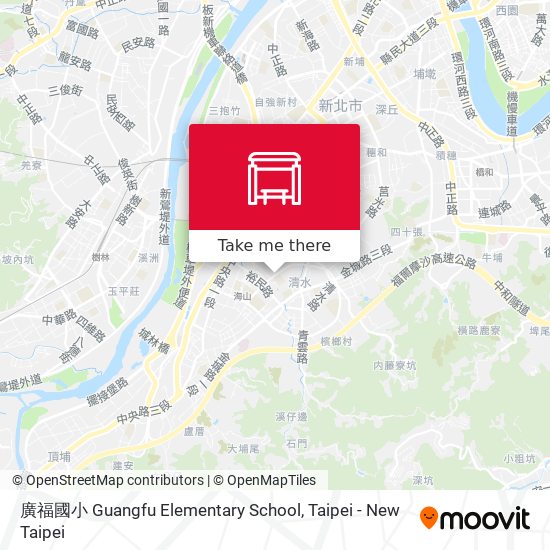 廣福國小 Guangfu Elementary School地圖