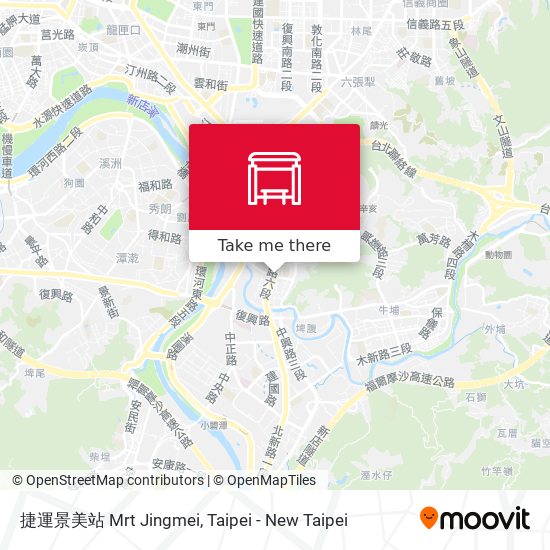 捷運景美站 Mrt Jingmei地圖