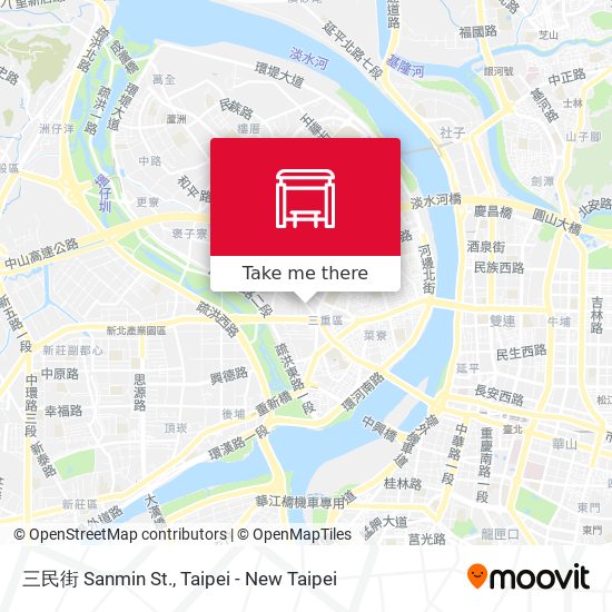 三民街 Sanmin St. map