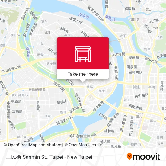 三民街 Sanmin St. map