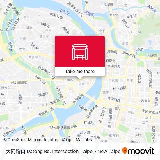 大同路口 Datong Rd. Intersection map