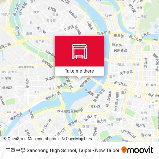 三重中學 Sanchong High School map