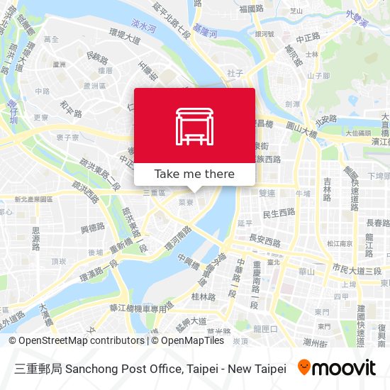 三重郵局 Sanchong Post Office地圖