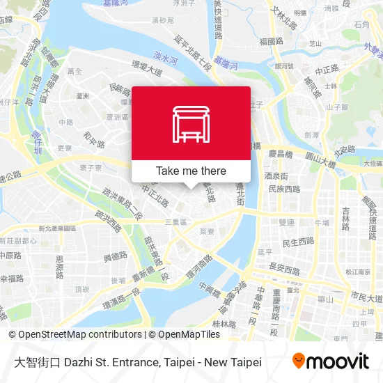大智街口 Dazhi St. Entrance地圖
