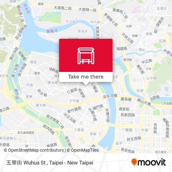 五華街 Wuhua St. map