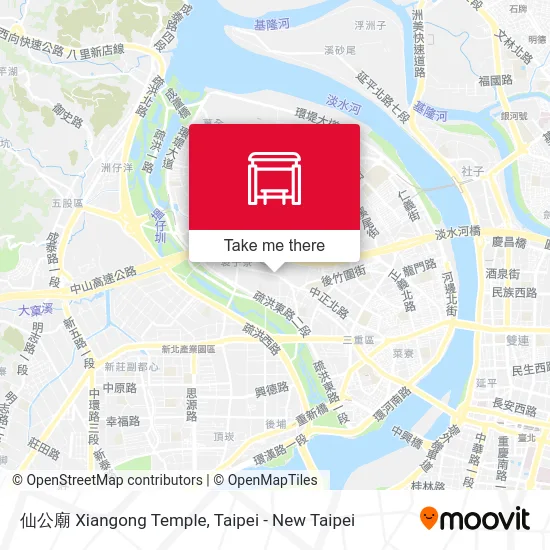 仙公廟 Xiangong Temple map