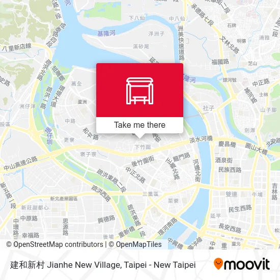 建和新村 Jianhe New Village map