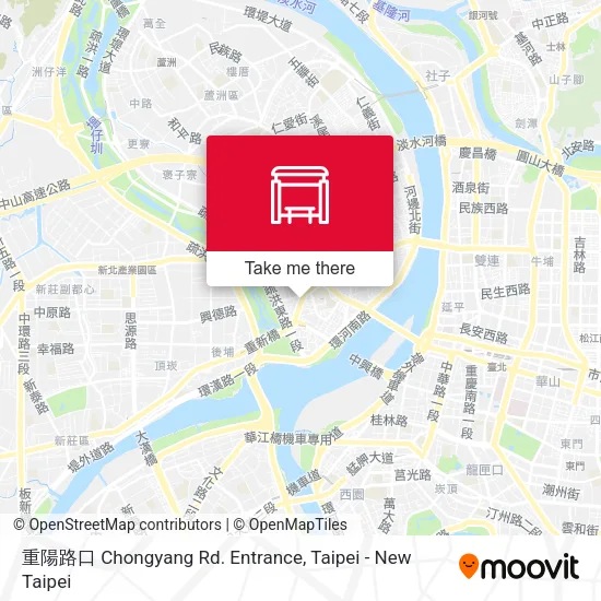 重陽路口 Chongyang Rd. Entrance map