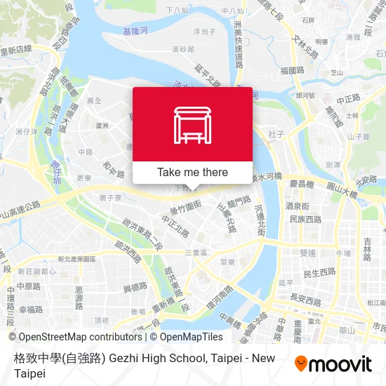 格致中學(自強路) Gezhi High School map