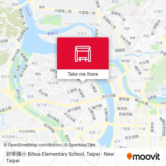 碧華國小 Bihua Elementary School map