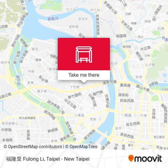 福隆里 Fulong Li map