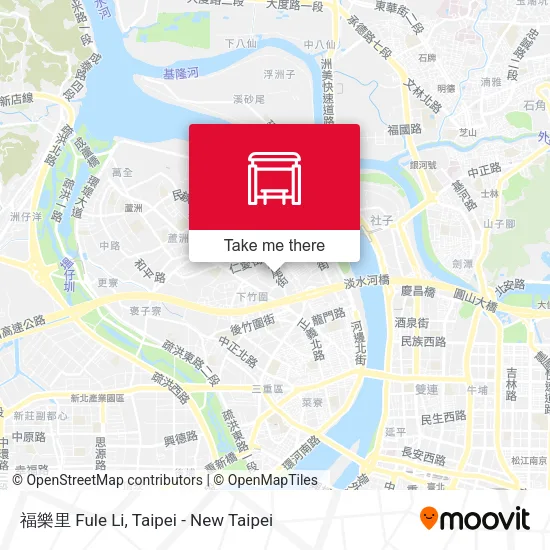 福樂里 Fule Li map