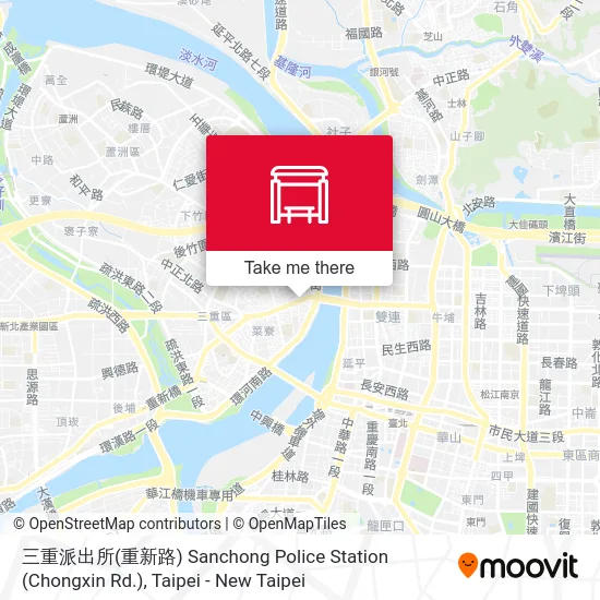 三重派出所(重新路) Sanchong Police Station (Chongxin Rd.) map