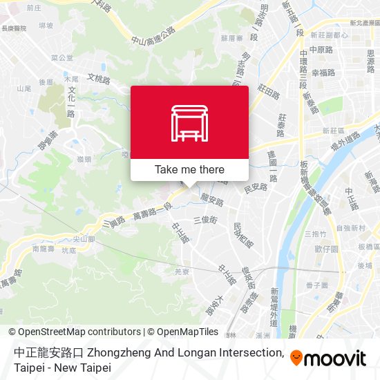 中正龍安路口 Zhongzheng And Longan Intersection map
