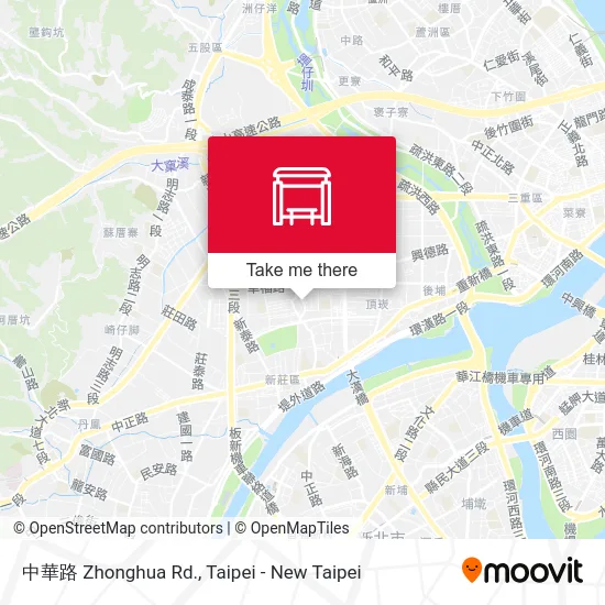 中華路 Zhonghua Rd. map