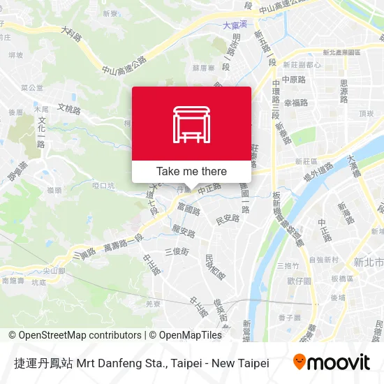捷運丹鳳站 Mrt Danfeng Sta.地圖